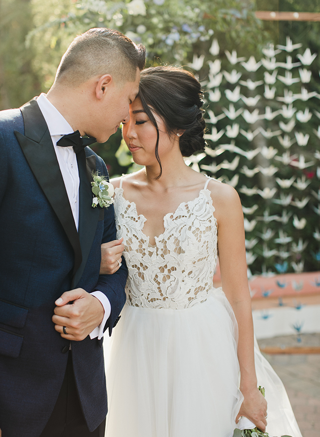 1000 Paper Cranes wedding, rancho las lomas