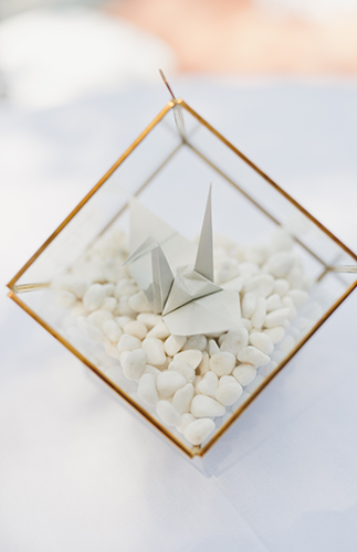 1000 Paper Cranes wedding, rancho las lomas