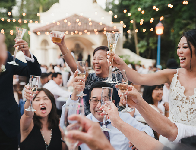 1000 Paper Cranes wedding, rancho las lomas