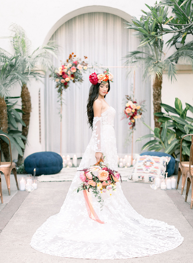 Vintage spanish shop wedding dress