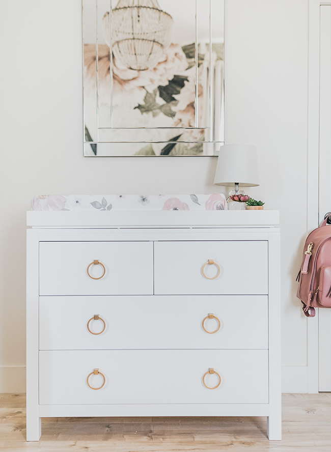 floral wallpaper nursery, Jessi Mallay