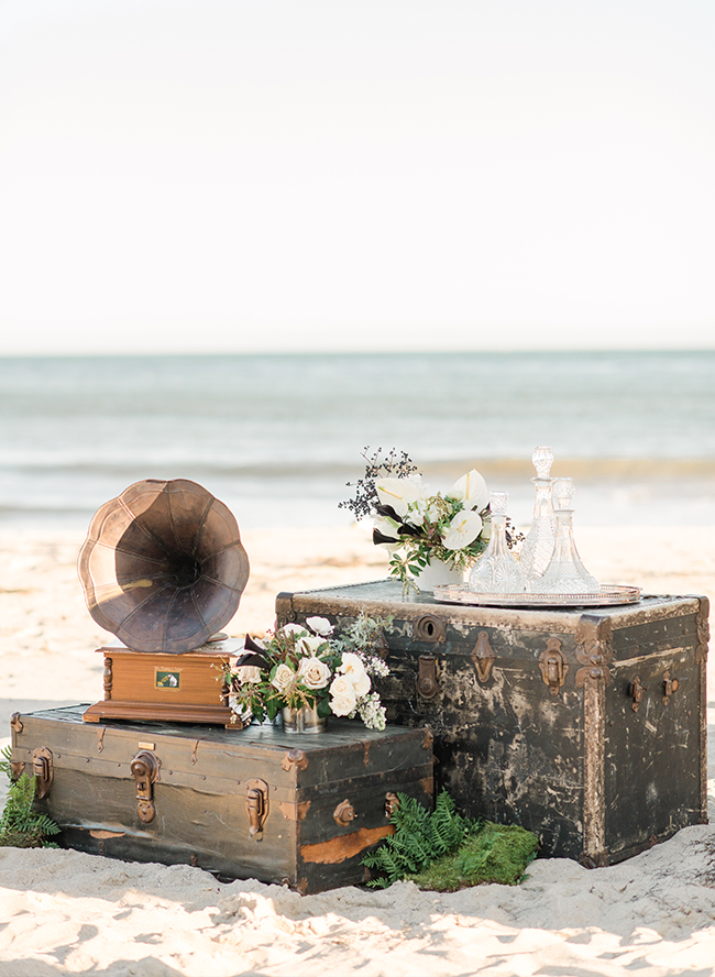 Black Tie Beach Wedding