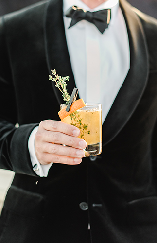 Black Tie Beach Wedding 