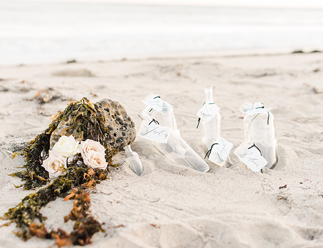 Black Tie Beach Wedding