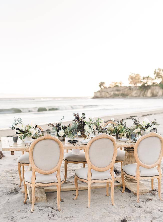 Black Tie Beach Wedding 