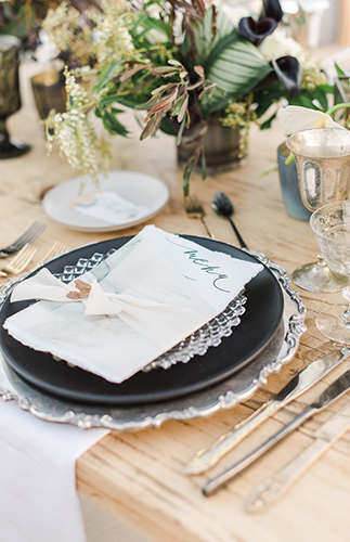 Black Tie Beach Wedding 