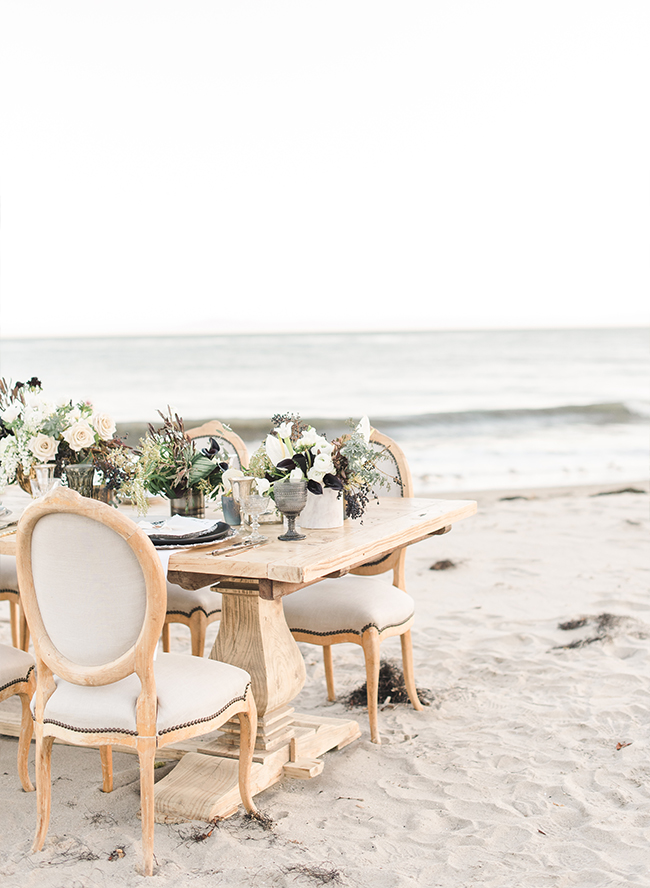 Black Tie Beach Wedding 