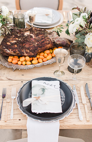 Black Tie Beach Wedding 