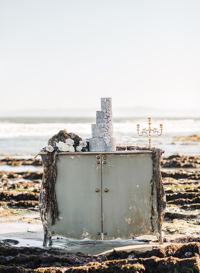 Black Tie Beach Wedding