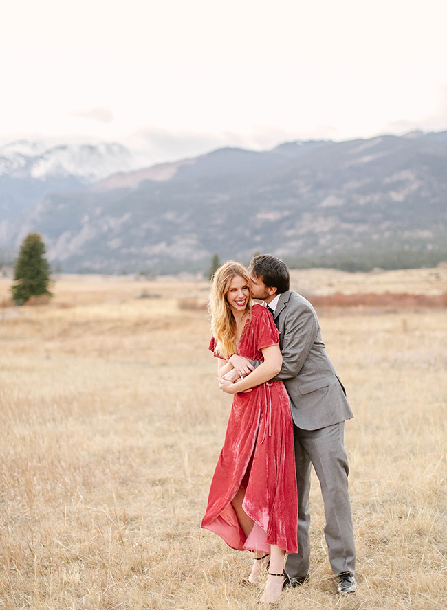 Rocky Mountain National Park Engagement Photos