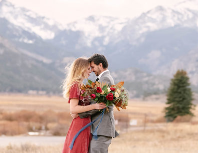 Rocky Mountain National Park Engagement Photos