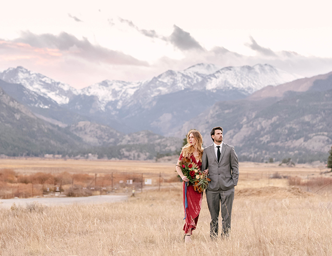 Rocky Mountain National Park Engagement Photos