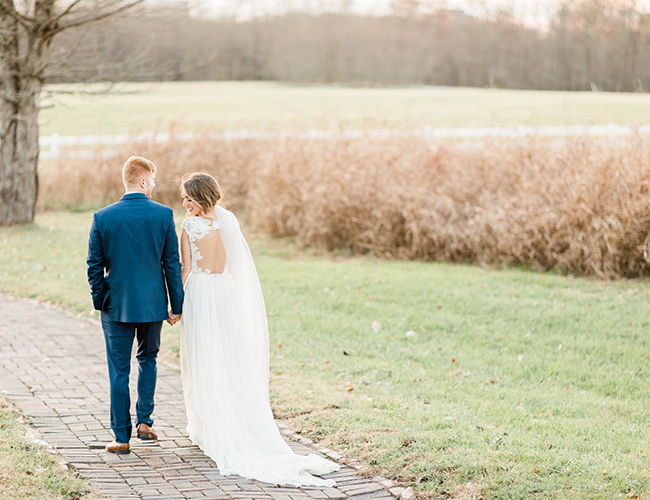 Burgundy and Navy Wedding 