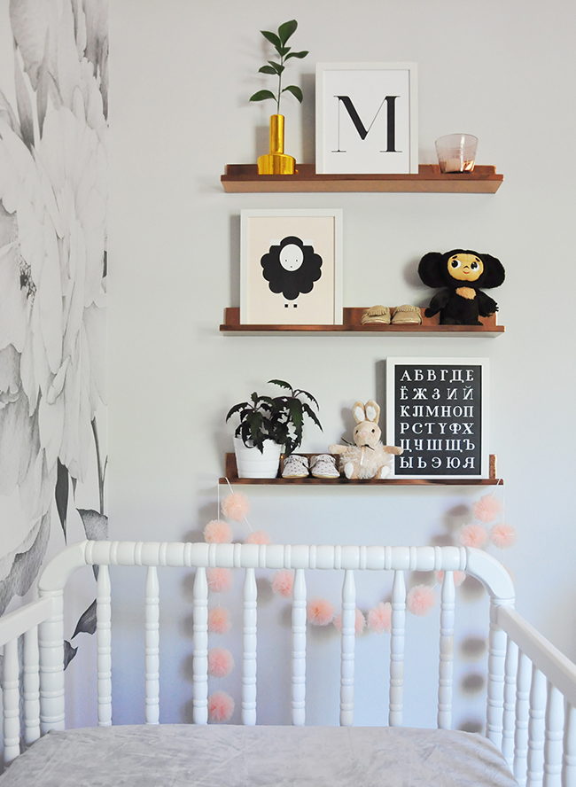 Bold White and Grey Nursery