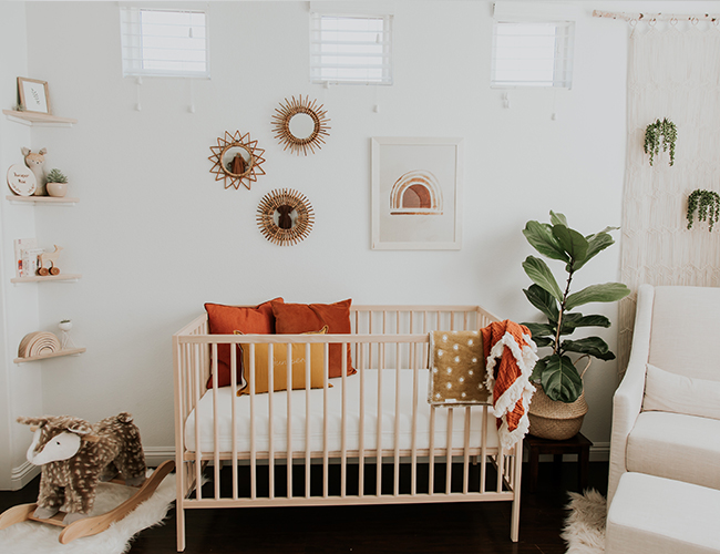 modern neutral nursery