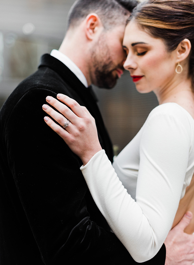 Urban Chic Winter Wedding Inspiration - Inspired By This