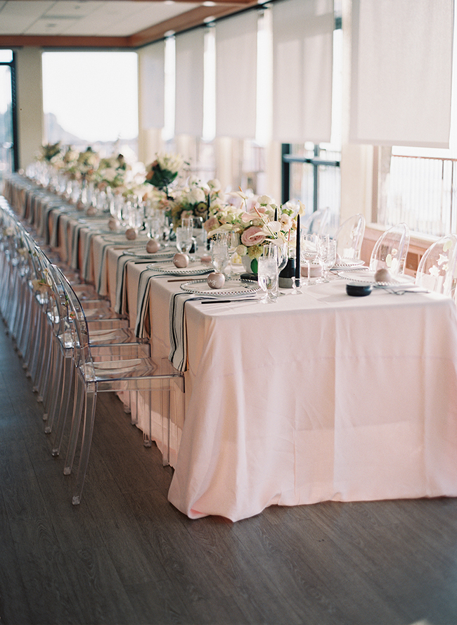 Light Pink Wedding, Contemporary Wedding