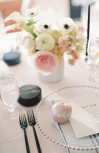 Light Pink Wedding, Contemporary Wedding