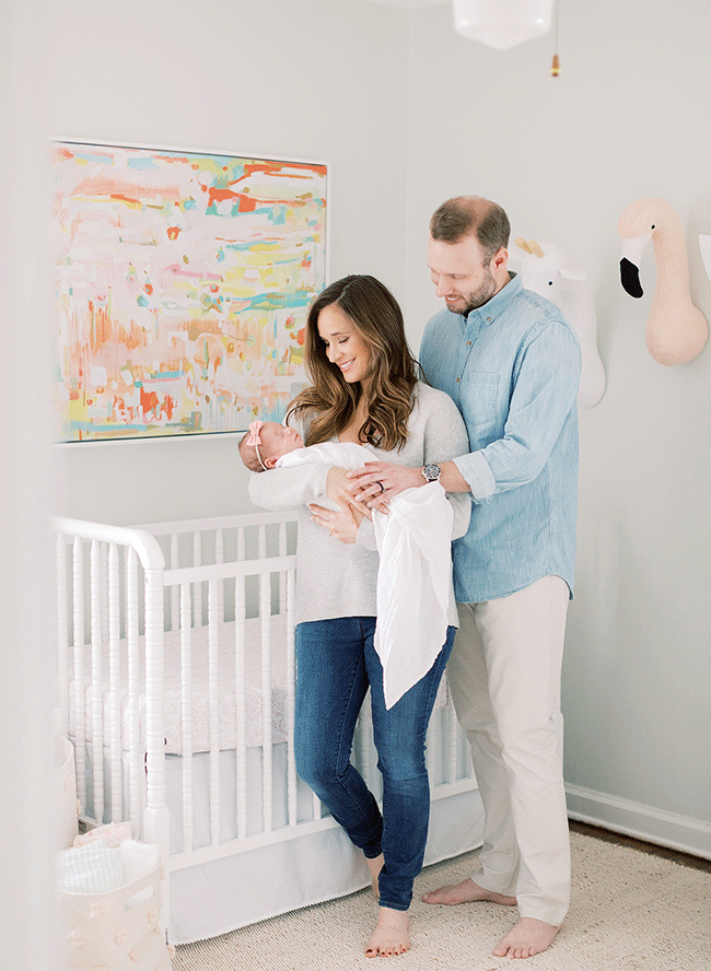 White Nursery, Baby Girl Nursery