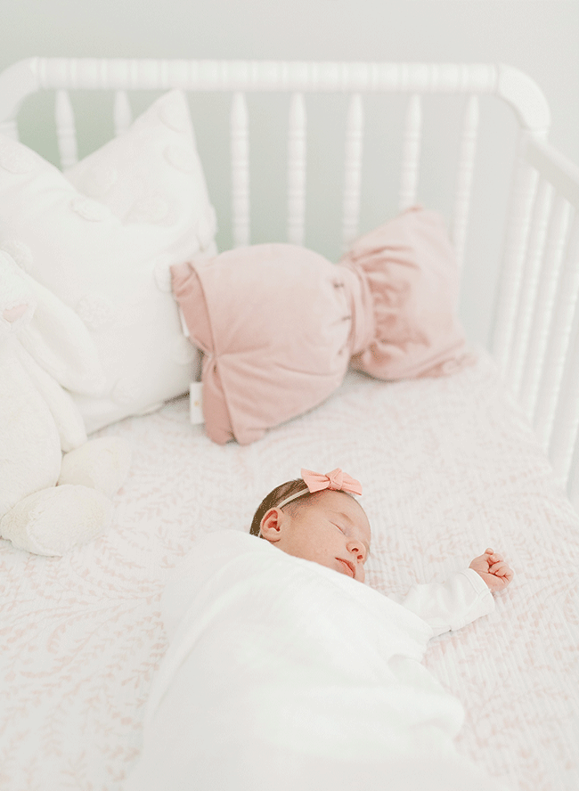 White Nursery, Baby Girl Nursery