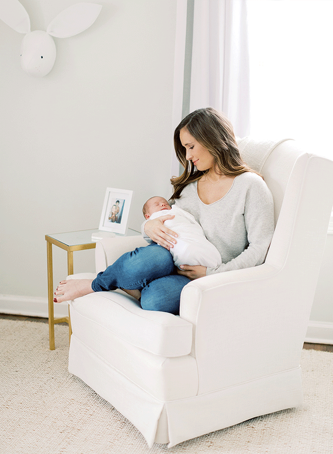 White Nursery, Baby Girl Nursery