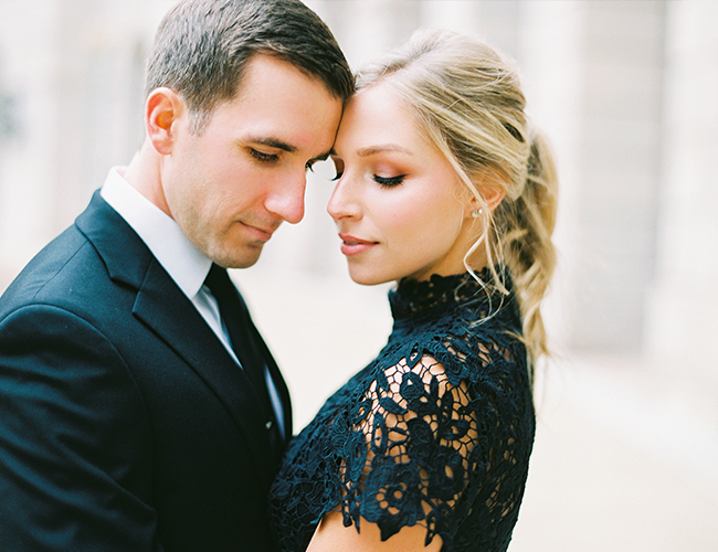 Classic Engagement Photos, romantic engagement photos