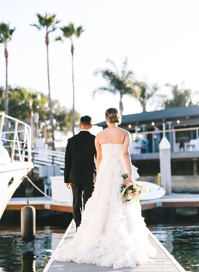 Glam Waterfront Wedding at Huntington Bay Club