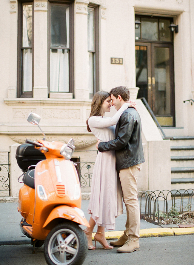 Spring engagement photos, New York City Engagement