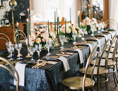 Elegant Dinner Party, Birthday Dinner Party