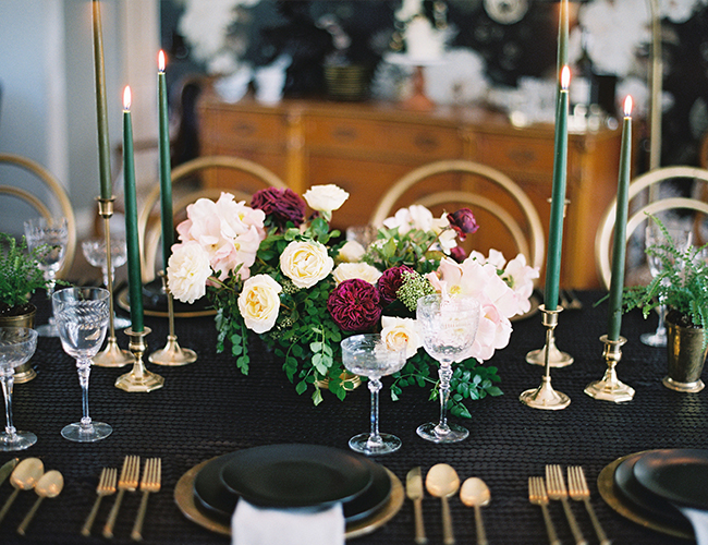 Elegant Dinner Party, Birthday Dinner Party