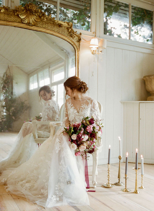 Vintage Wedding Inspiration with Ally Rahal - Inspired by This