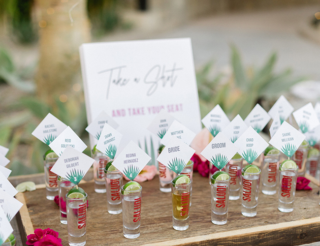 Pink and Green Wedding, Wedding in Los Cabos