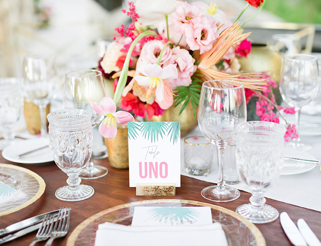 Pink and Green Wedding, Wedding in Los Cabos