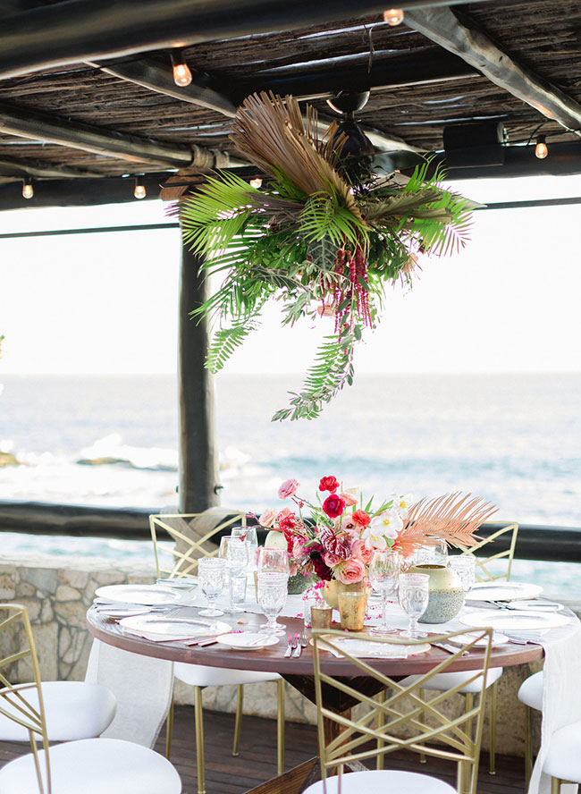 Pink and Green Wedding, Wedding in Los Cabos