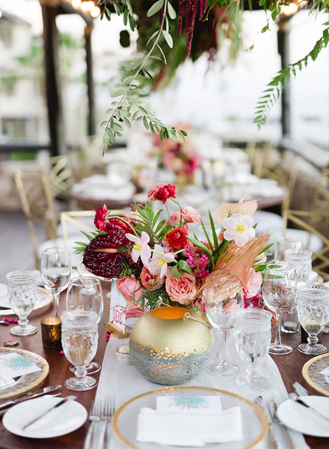 Pink and Green Wedding, Wedding in Los Cabos