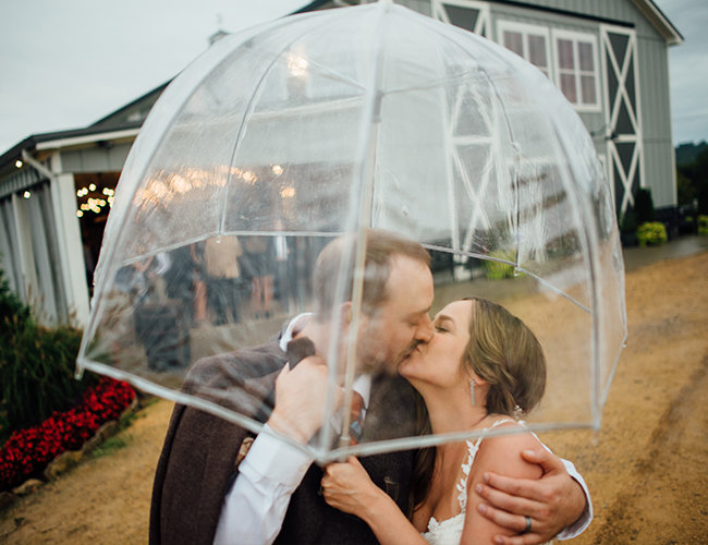 Rain on Your Wedding Day, Rainy Wedding Photos