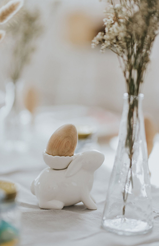 Eco-Friendly Easter Party, Neutral Easter Decor