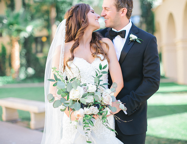 Paradise Valley Country Club Wedding, Spring garden wedding