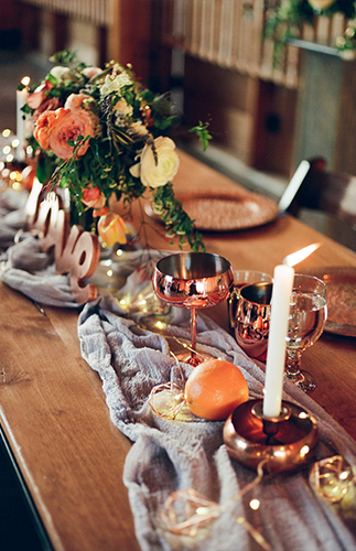 Coral Wedding, Copper Wedding