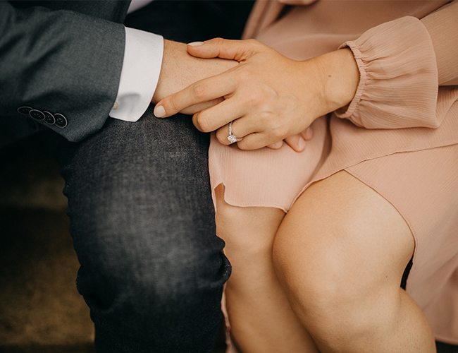 Romantic Engagement Photos, Vanderbilt Museum