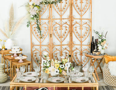 Trendy Easter Brunch, Modern Easter Decor