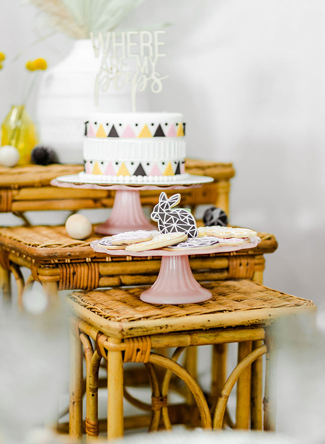 Trendy Easter Brunch, Modern Easter Decor