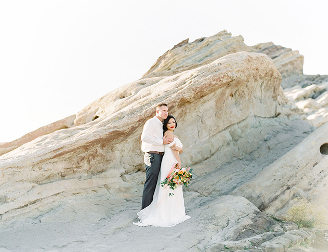 Desert Elopement, Desert Wedding Colors