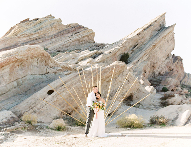 Desert Elopement, Desert Wedding Colors