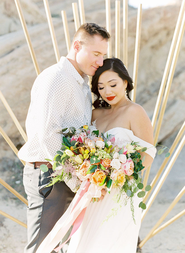 Desert Elopement, Desert Wedding Colors