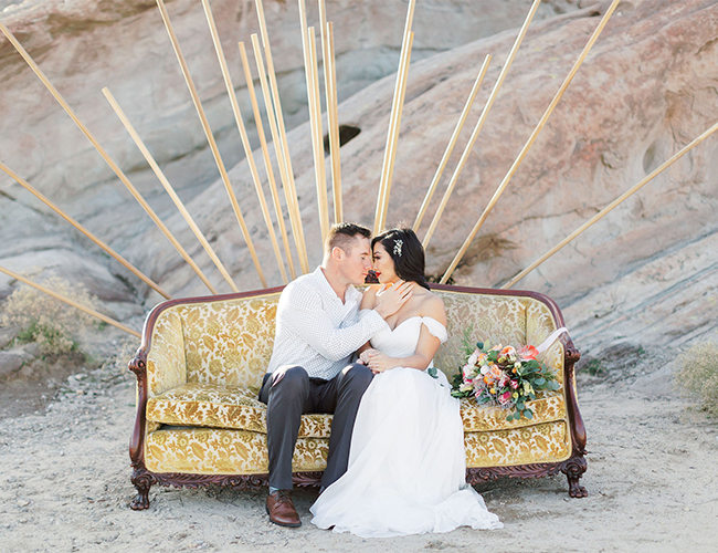 Desert Elopement, Desert Wedding Colors