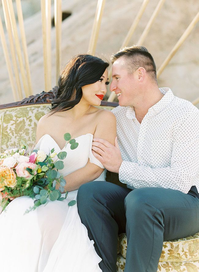 Desert Elopement, Desert Wedding Colors