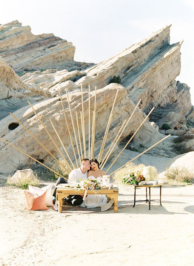 Desert Elopement, Desert Wedding Colors