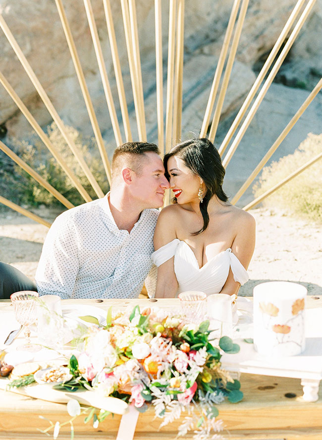 Desert Elopement, Desert Wedding Colors