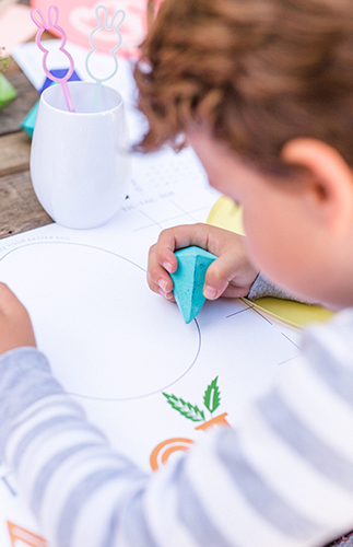 Kids Easter Egg Dying Party, Easter Egg Dying